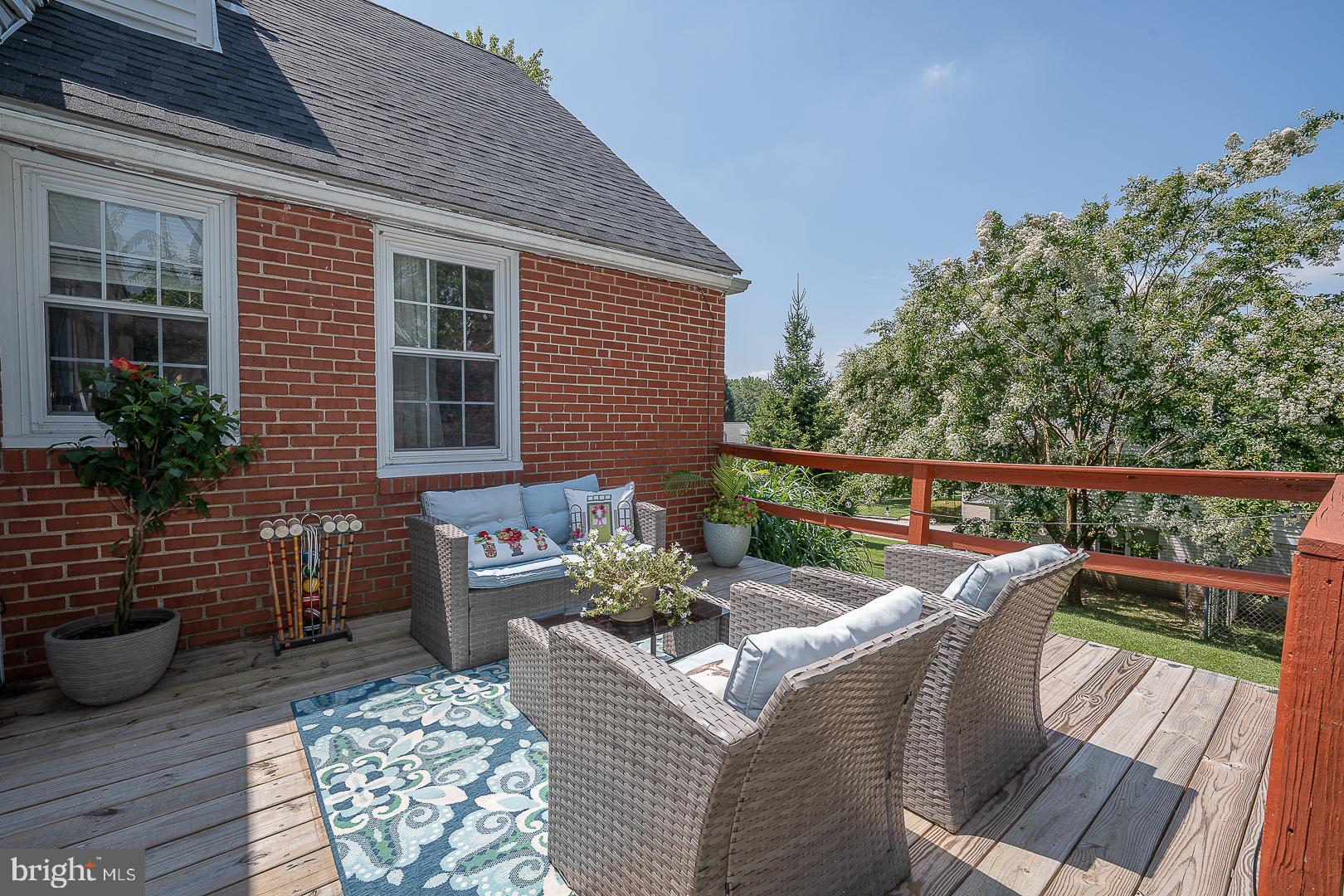 135 Sherman Road Springfield, PA 19064 - Photo 27 of 32 a view of a deck with furniture