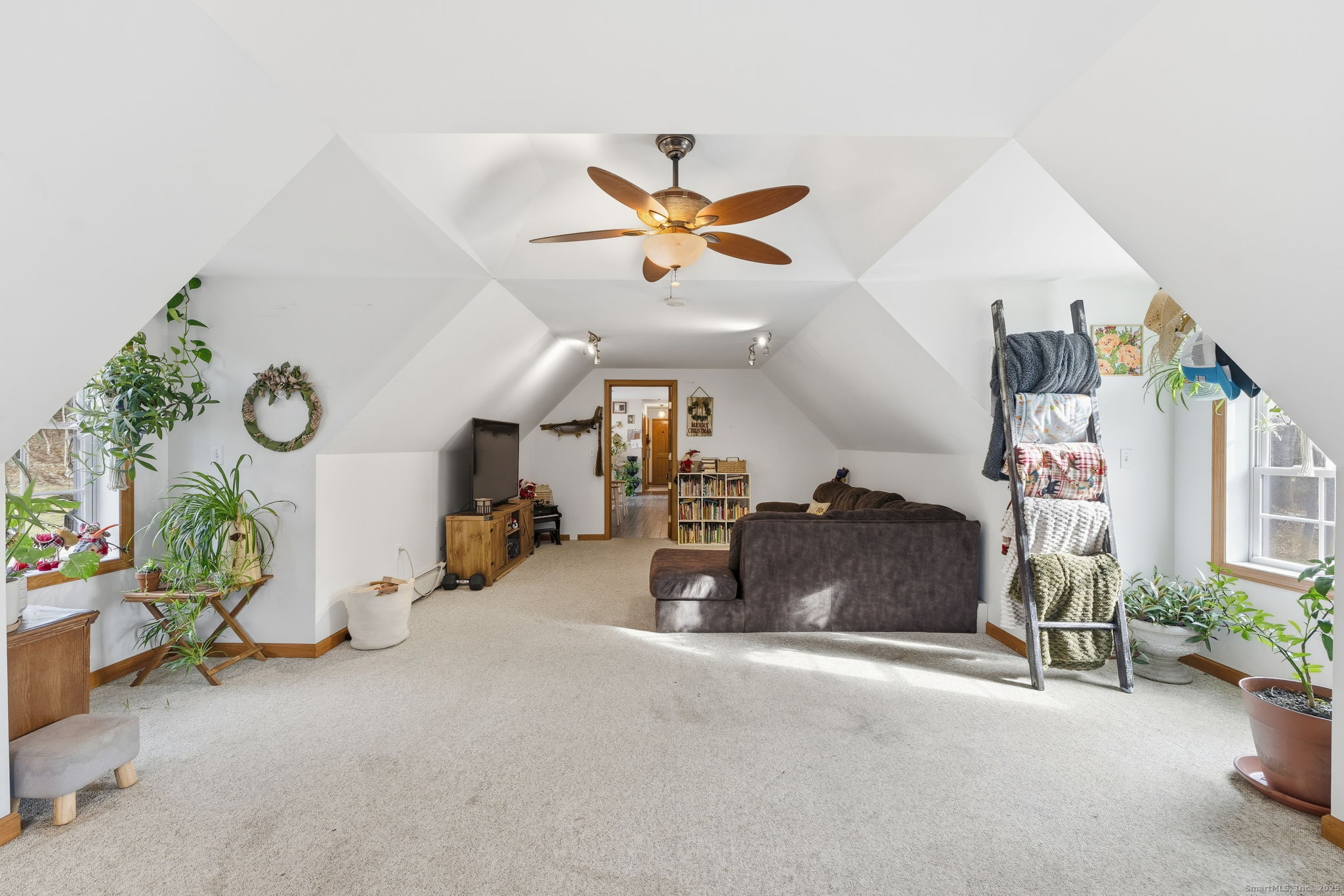 87 South Brook Road Hampton, CT 06247 - Photo 12 of 35 a view of a room with gym equipment and windows