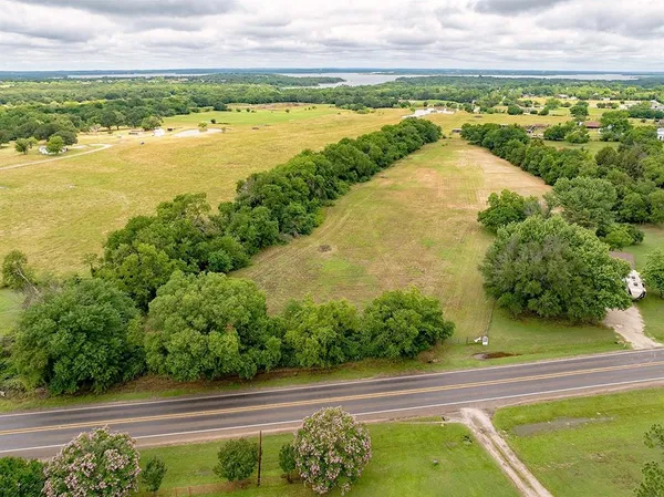 a view of an ocean and beach