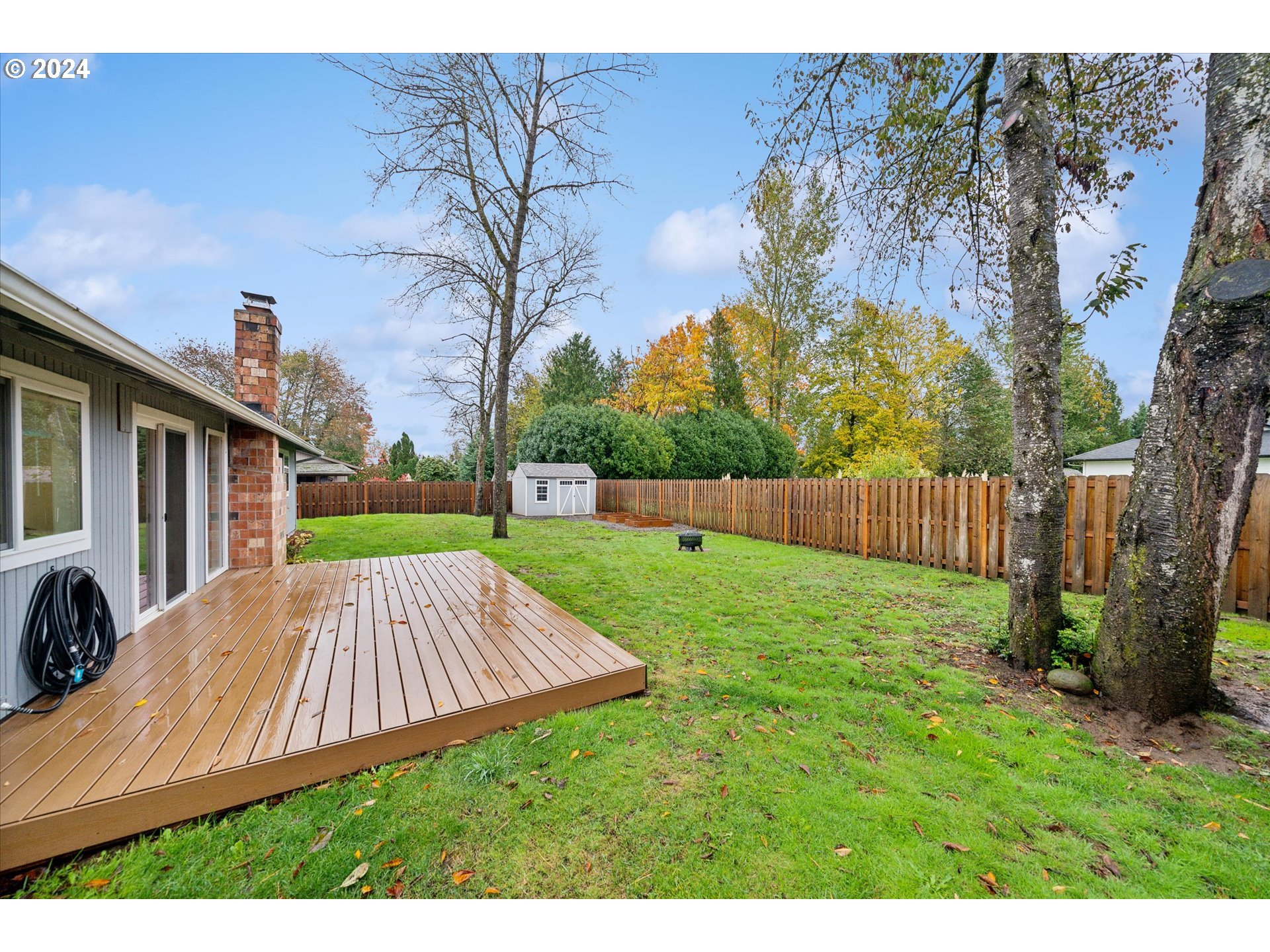 2144 Northeast 38th Drive Gresham, OR 97030 - Photo 19 of 23 a view of backyard with seating area