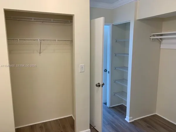 a area with wooden floor