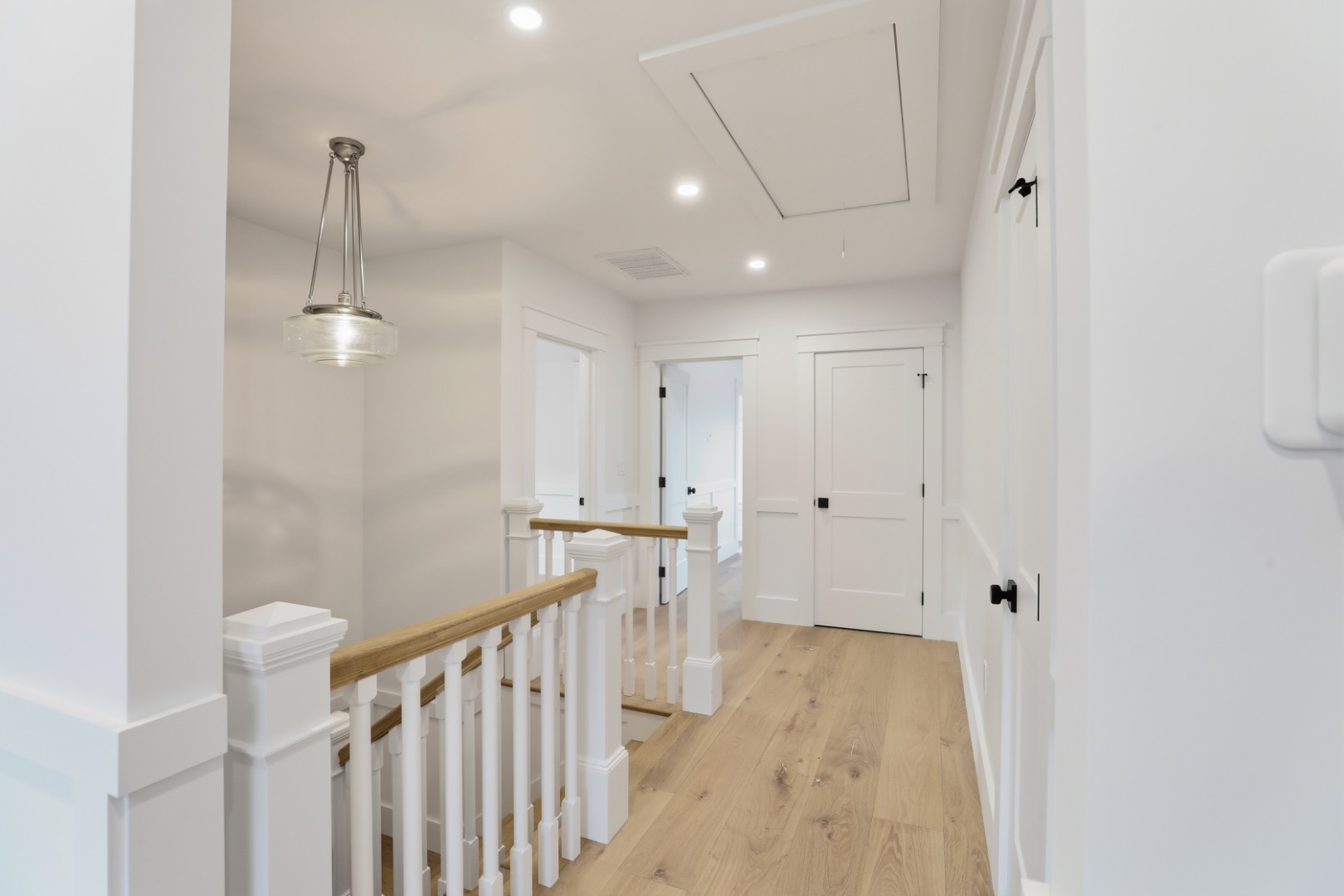 6 Mariner Way Nantucket, MA 02554 - Photo 20 of 31 a view of hallway with wooden floor