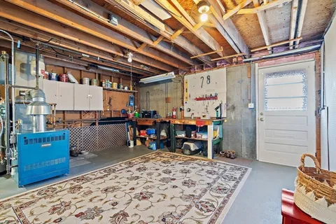 a view of a storage in a room