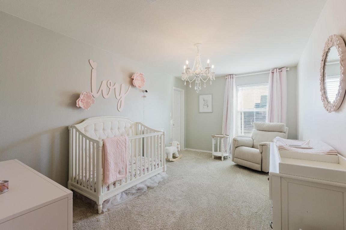 1420 Crested Butte Way Georgetown, TX 78626 - Photo 28 of 40 Bedroom 1 (chandelier does not convey)