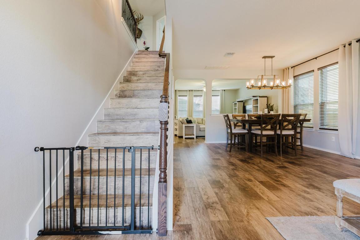 1420 Crested Butte Way Georgetown, TX 78626 - Photo 4 of 40 Stairway off of the entry
