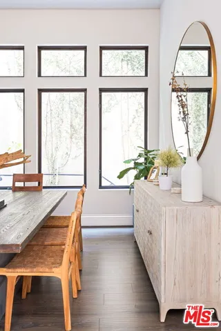 a very nice looking room with a large window