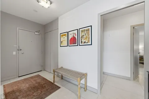 a view of room with elevator