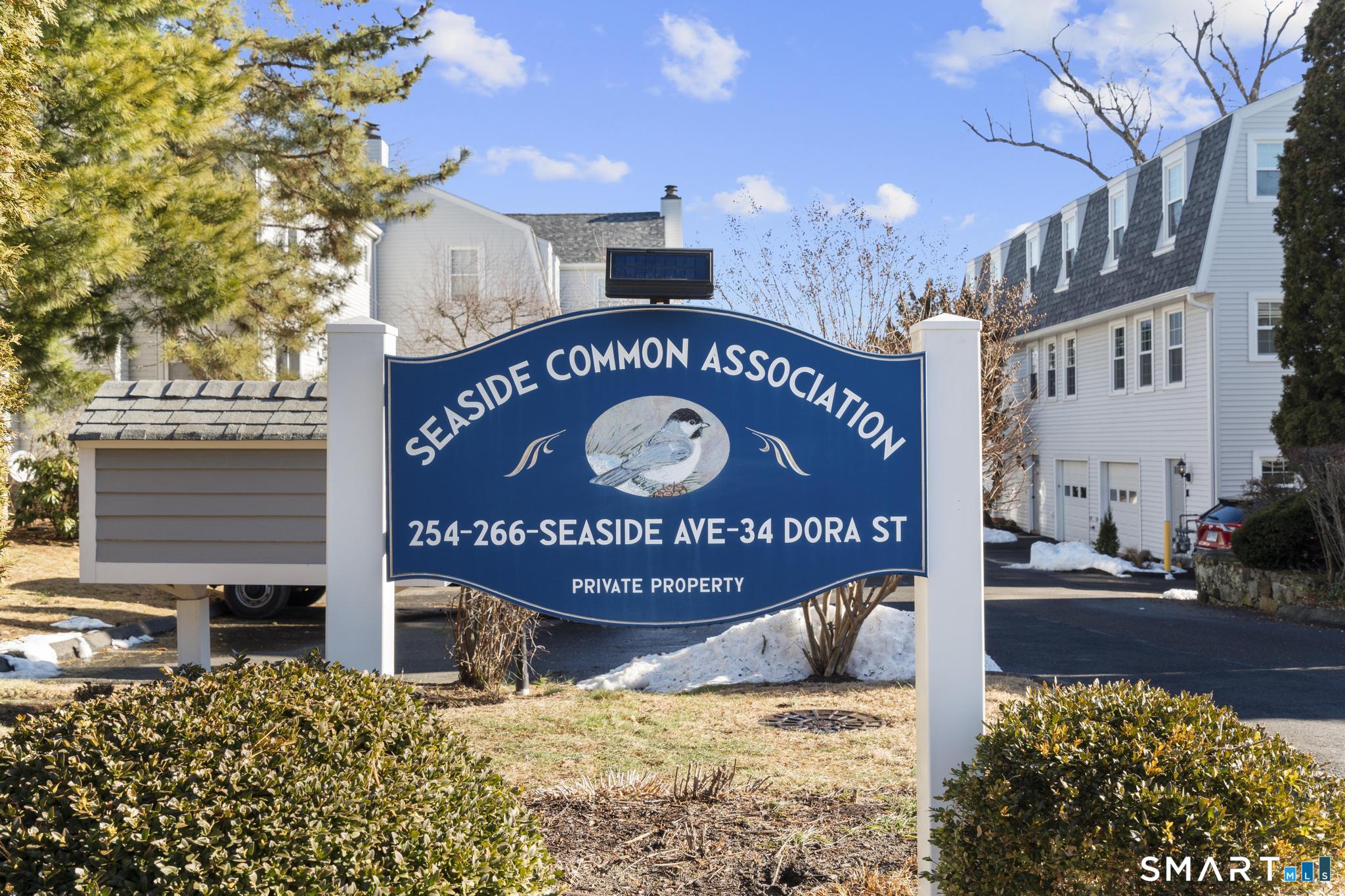 254 Seaside Avenue, Unit A Stamford, CT 06902 - Photo 28 of 28 a view of a sign board