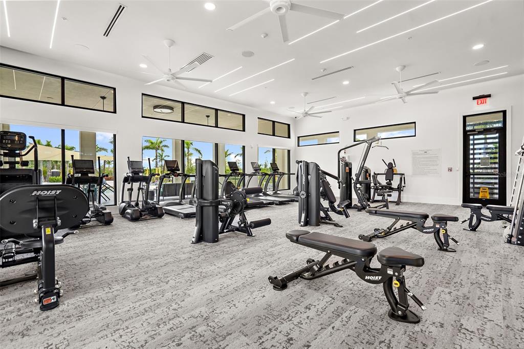 12333 Asana Court Venice, FL 34293 - Photo 44 of 58 a view of a room with gym equipment