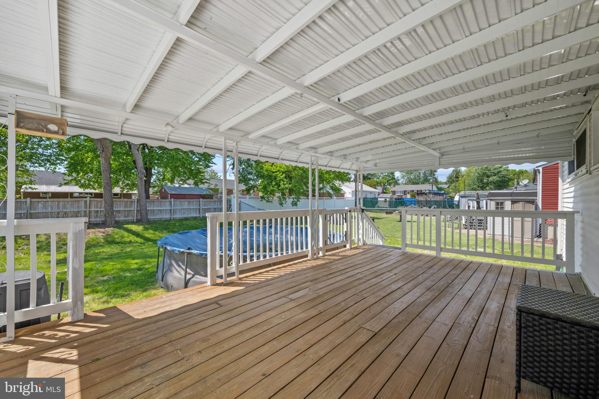 8810 Lakewood Road Baltimore, MD 21234 - Photo 28 of 34 Covered deck