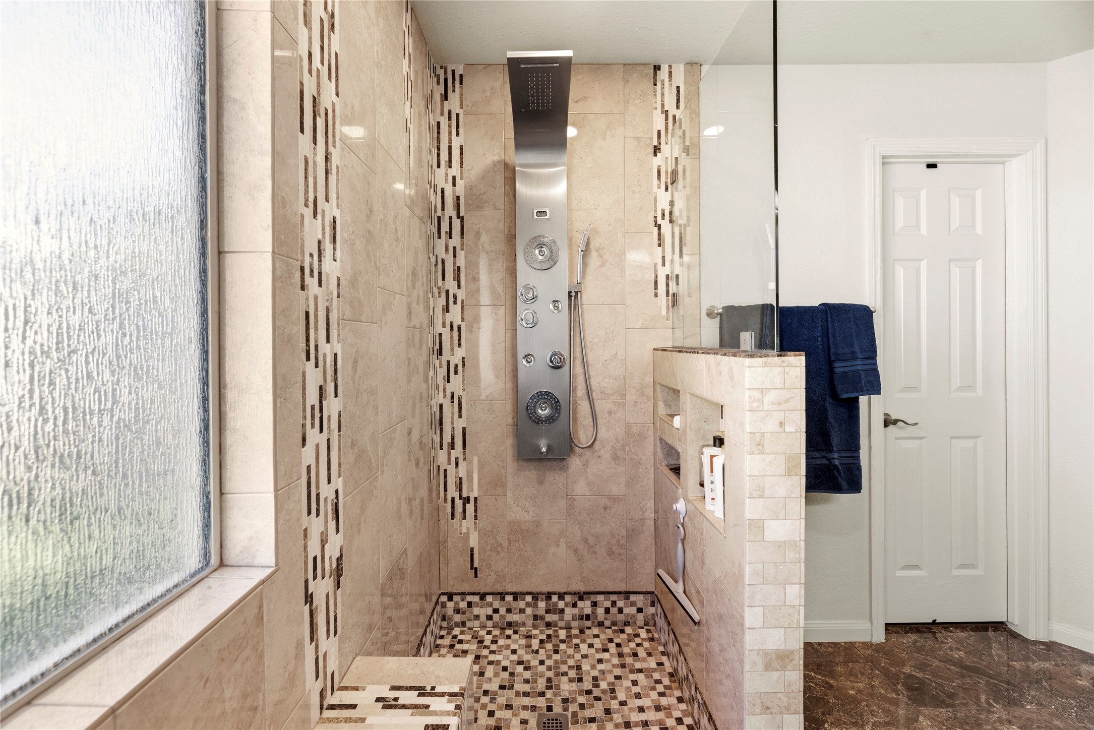 5727 Valley Scene Way Spring, TX 77379 - Photo 29 of 37 Shower Panel Tower System, LED Temperature Display, Body Massage Jets, Shower Rainfall Shower Head w/6 Functions