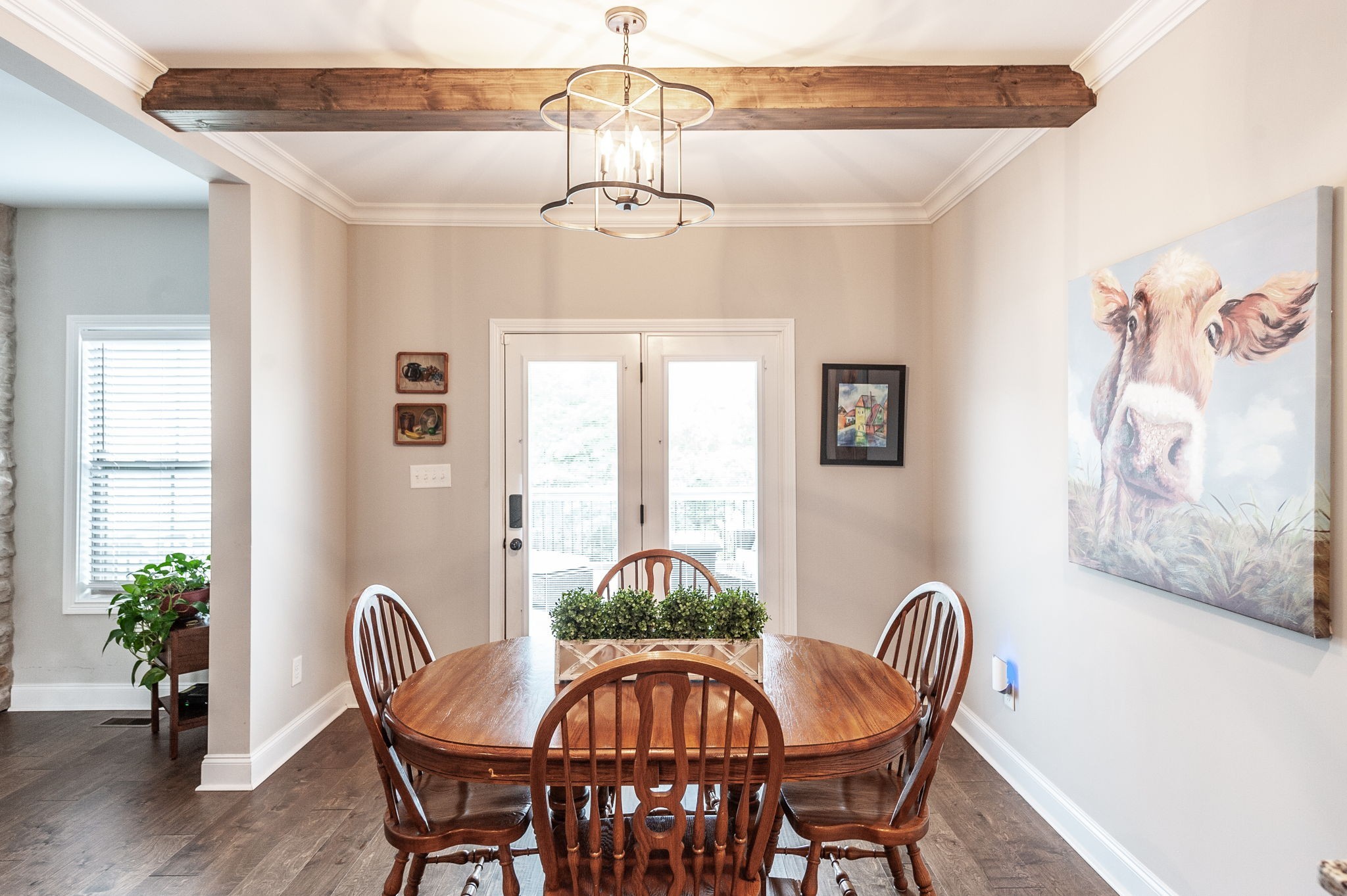1184 Wicke Road Adams, TN 37010 - Photo 13 of 41 a view of a dining room with furniture window and wooden floor