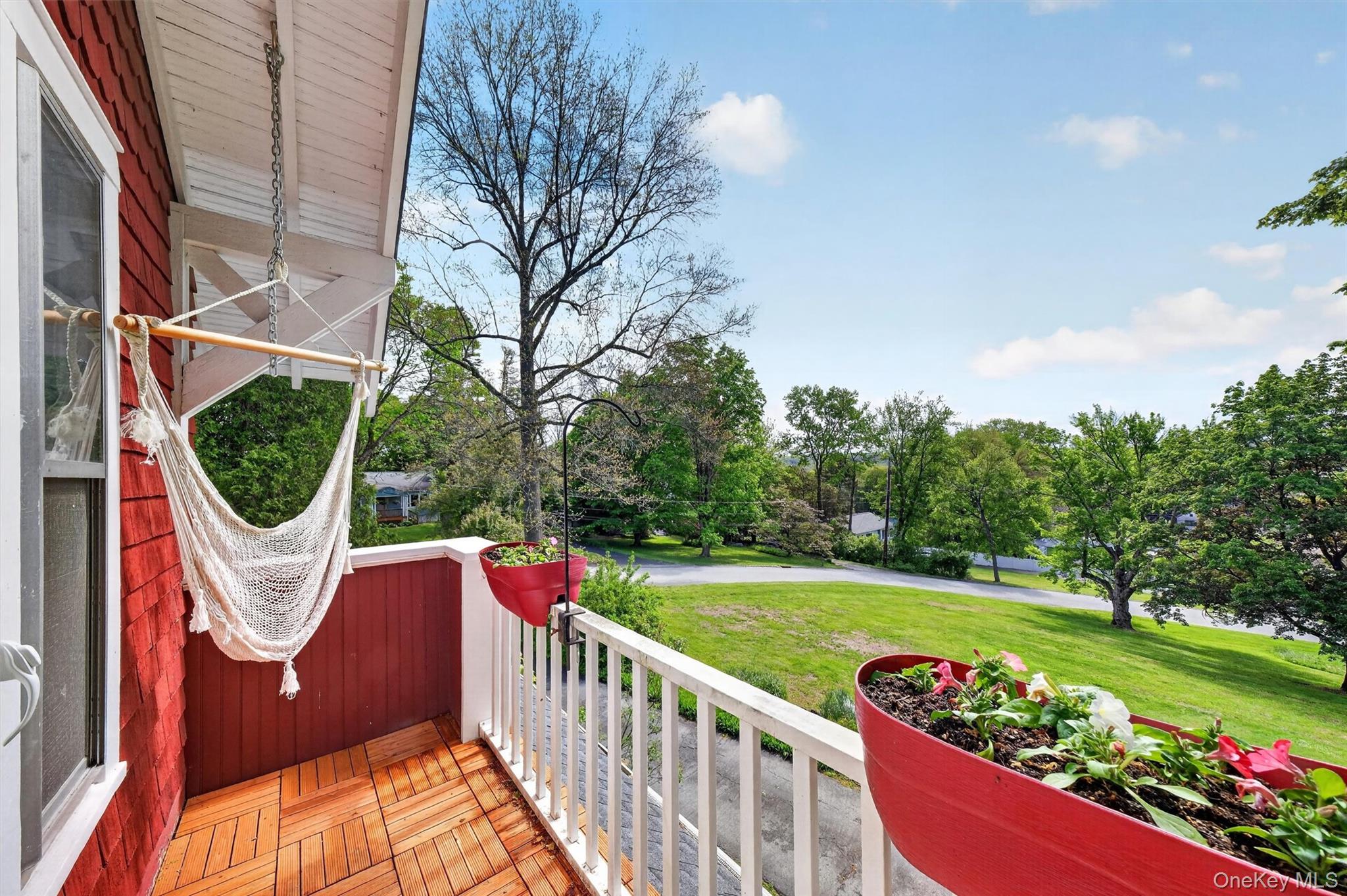 10 Edwin Road Poughkeepsie, NY 12603 - Photo 26 of 46 a view of a chairs and deck in backyard of house