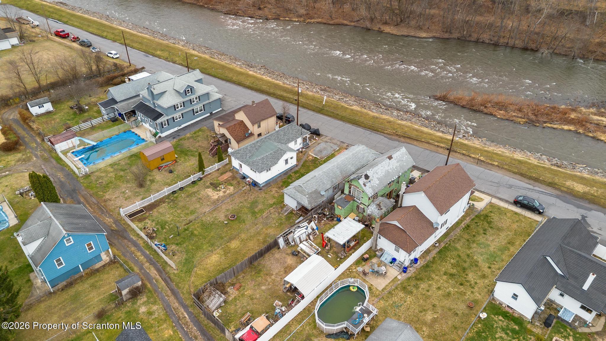138 Swetland Street Duryea, PA 18642 - Photo 22 of 34 an aerial view of a house with a ocean view