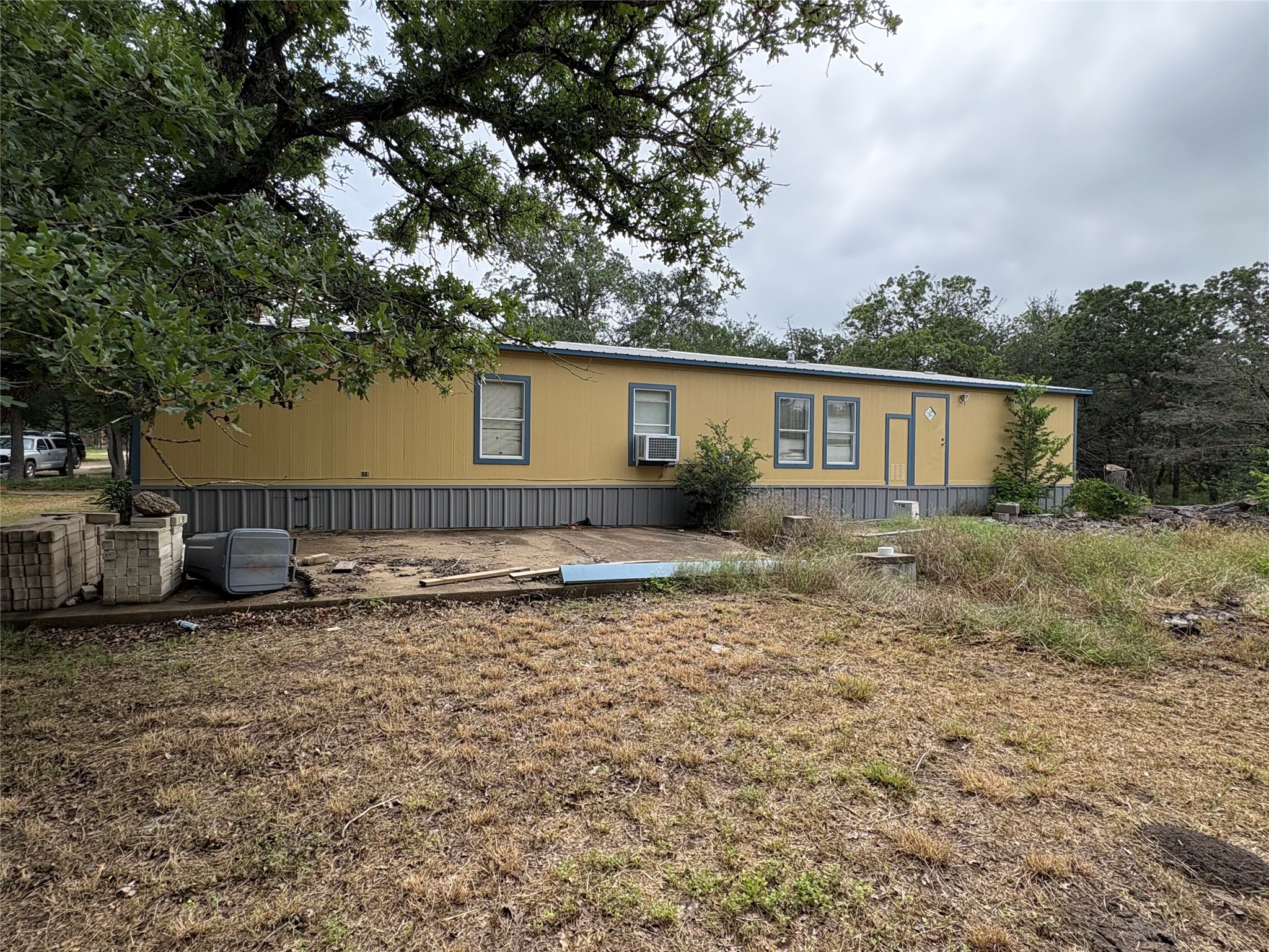 219 High View Ranch Drive Cedar Creek, TX 78612 - Photo 3 of 18 a backyard of a house with lots of green space