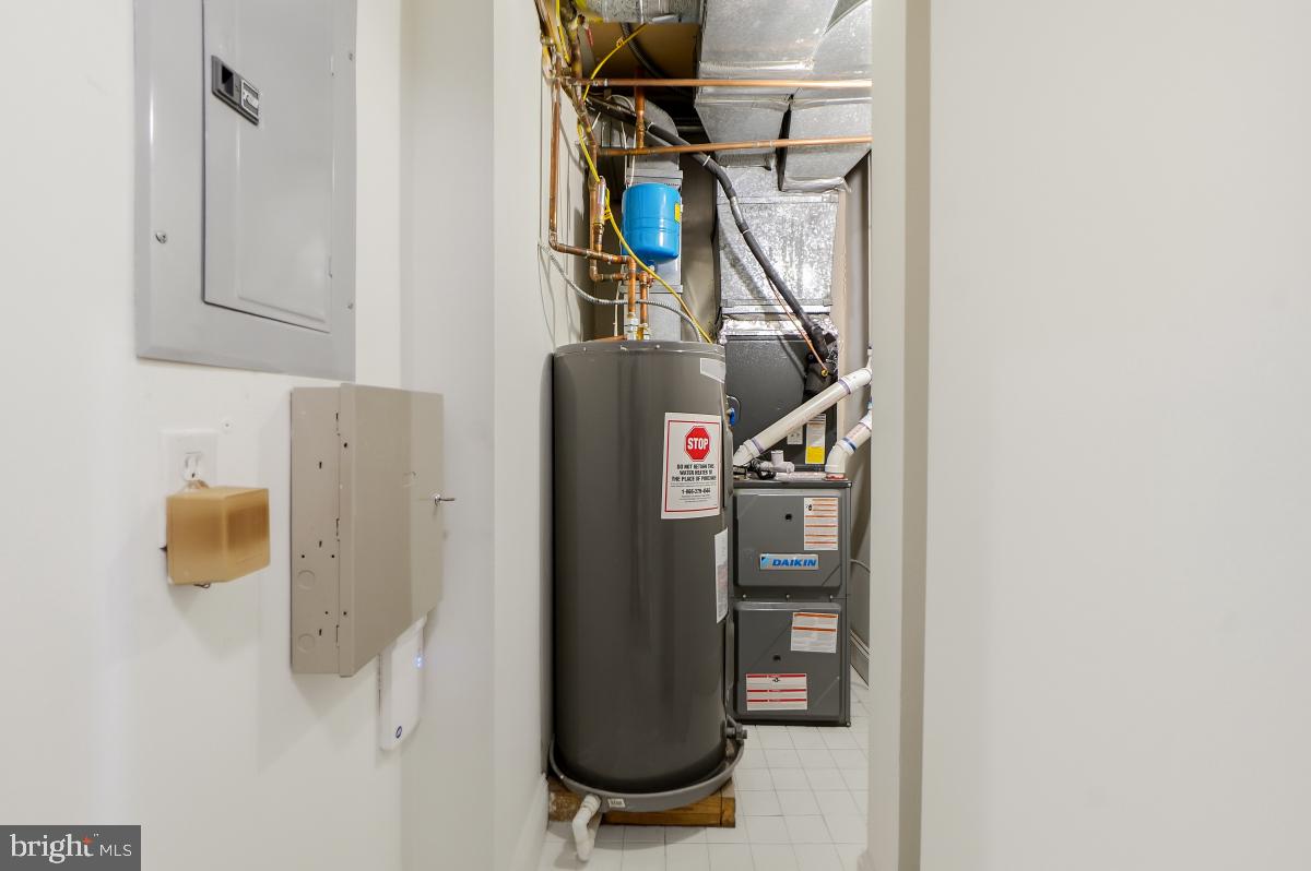 1706 16th Street Northwest, Unit 1 Washington, DC 20009 - Photo 41 of 55 a view of water heater room