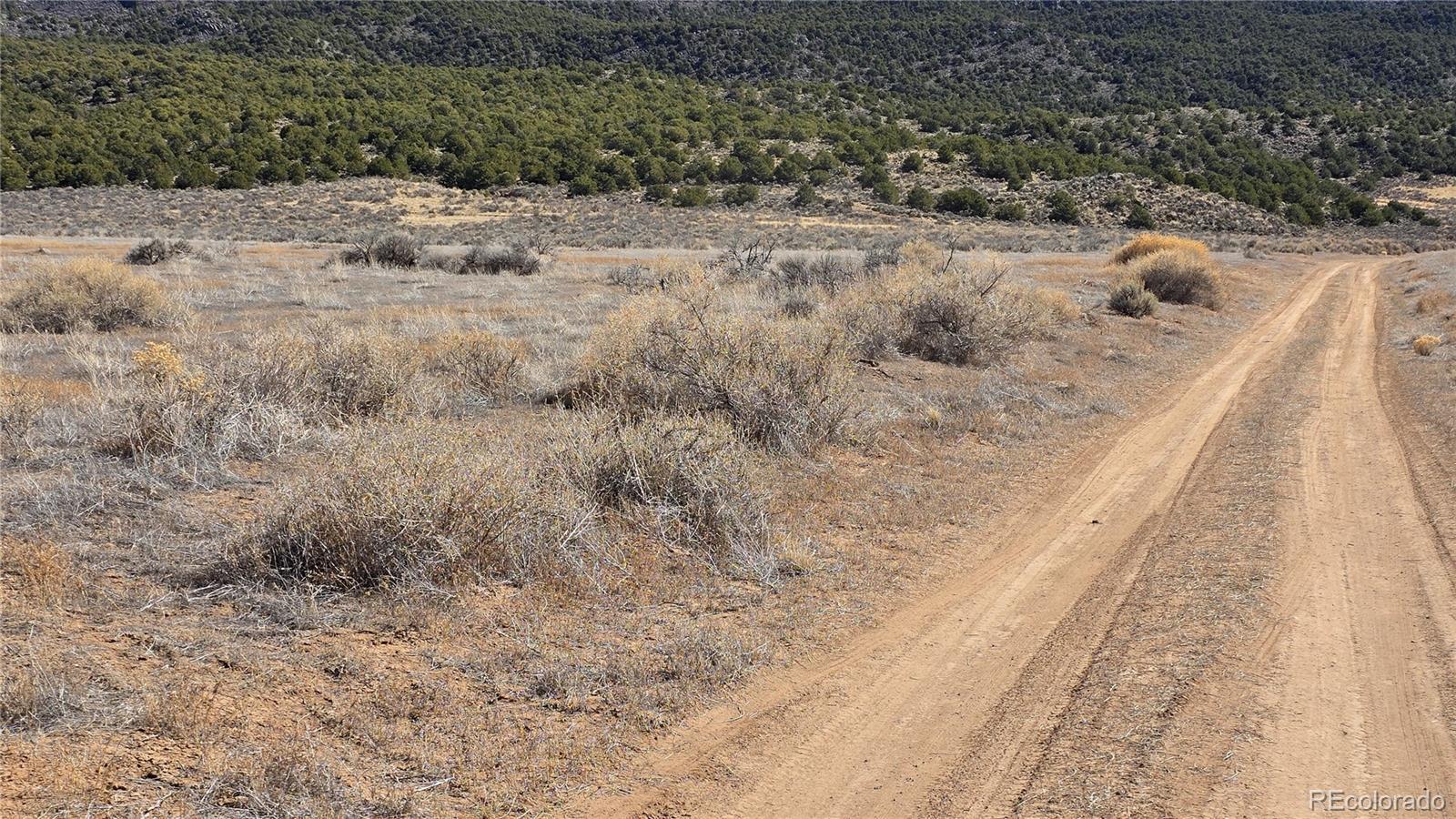 Lot 75 Old Stage Coach Road San Luis, CO 81152 - Photo 16 of 17 a view of a dry yard with wooden fence