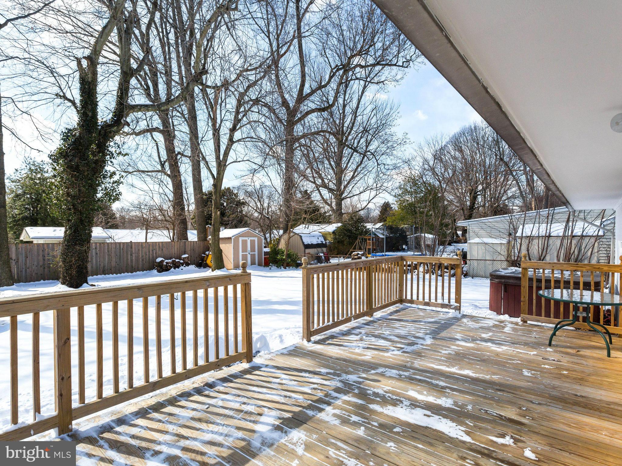 7315 Inzer Street Springfield, VA 22151 - Photo 20 of 23 a view of a wooden fence