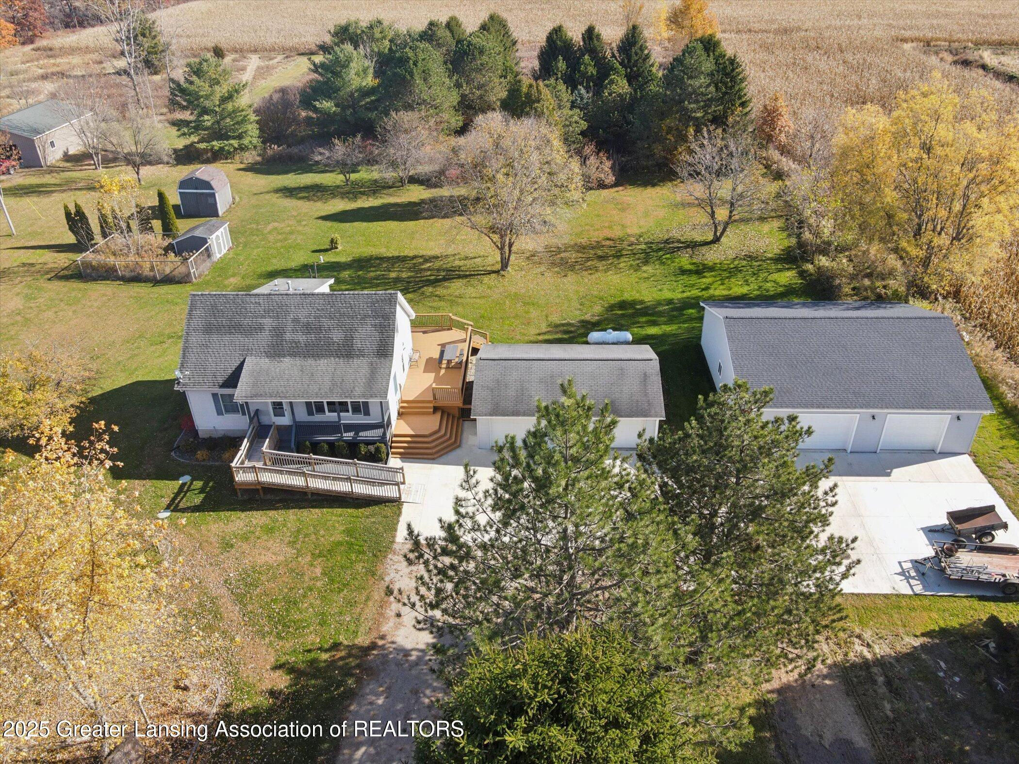 1325 South Watson Road St. Johns, MI 48879 - Photo 59 of 65 Aerial