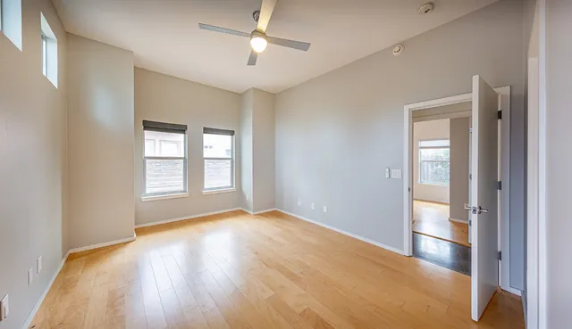 a bathroom with a double vanity sink mirror and double