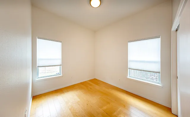 a view of empty room