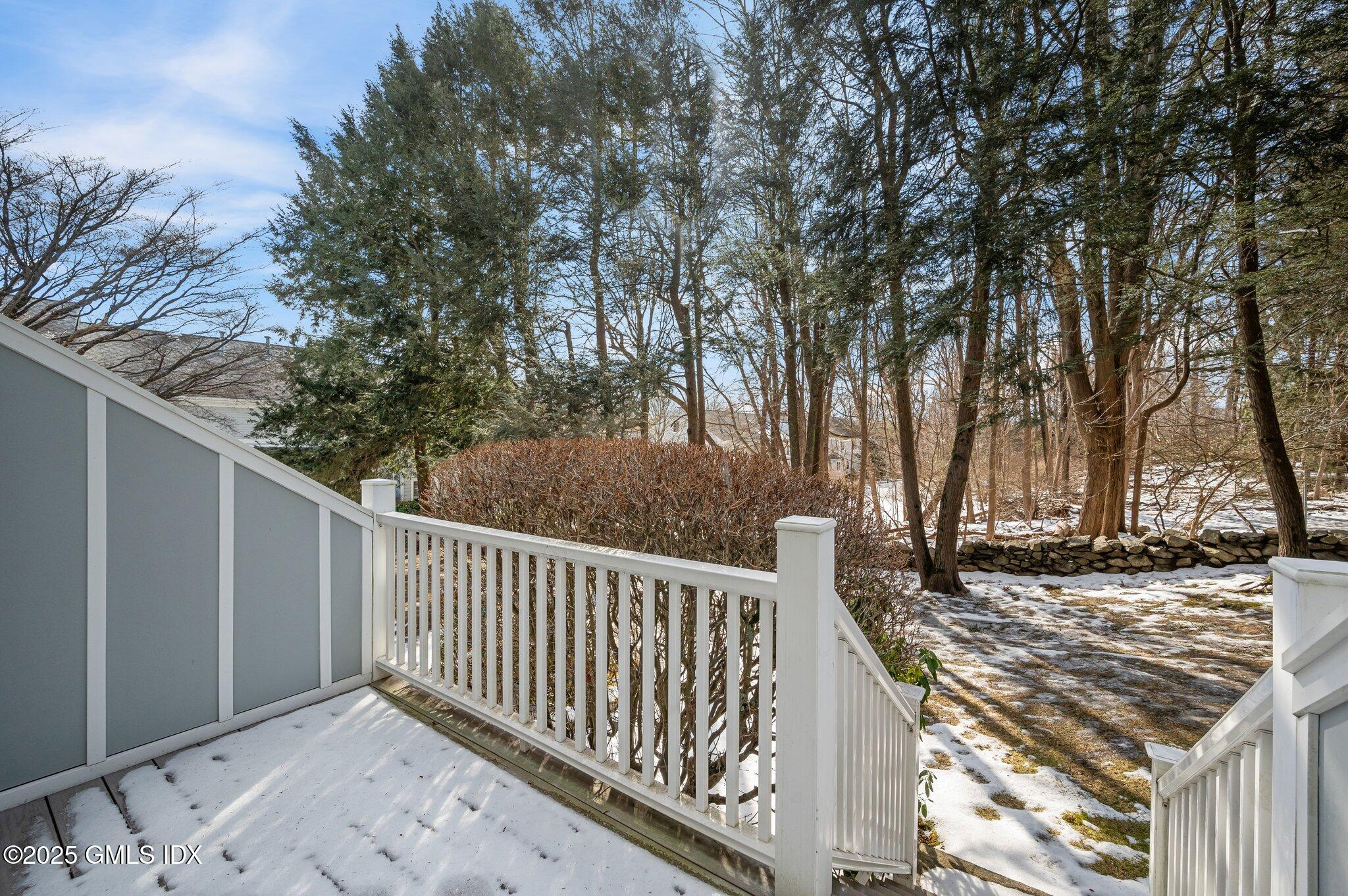 40 Silo Circle Riverside, CT 06878 - Photo 14 of 45 a view of a backyard with wooden fence