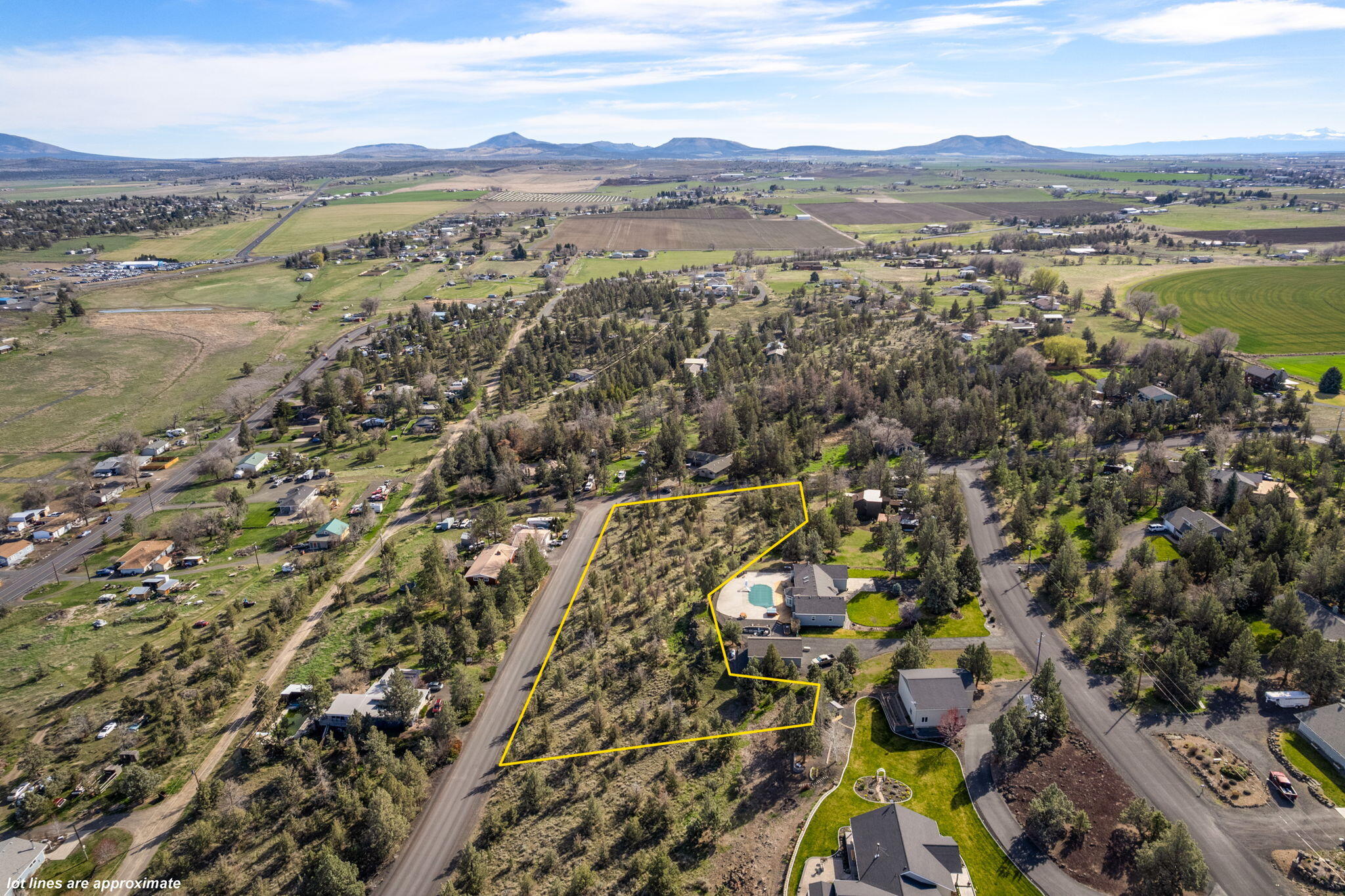 Southwest Roberta Drive Madras, OR 97741 - Photo 11 of 11 an aerial view of residential houses with outdoor space