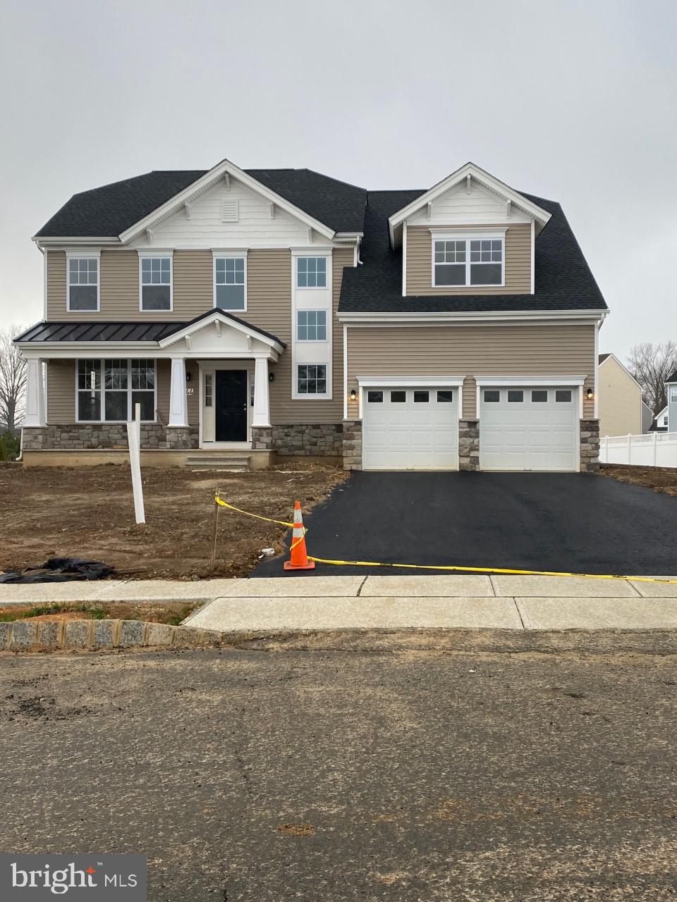 44 Stoneham Road Ewing, NJ 08638 - Photo 1 of 117 Front of house near completion