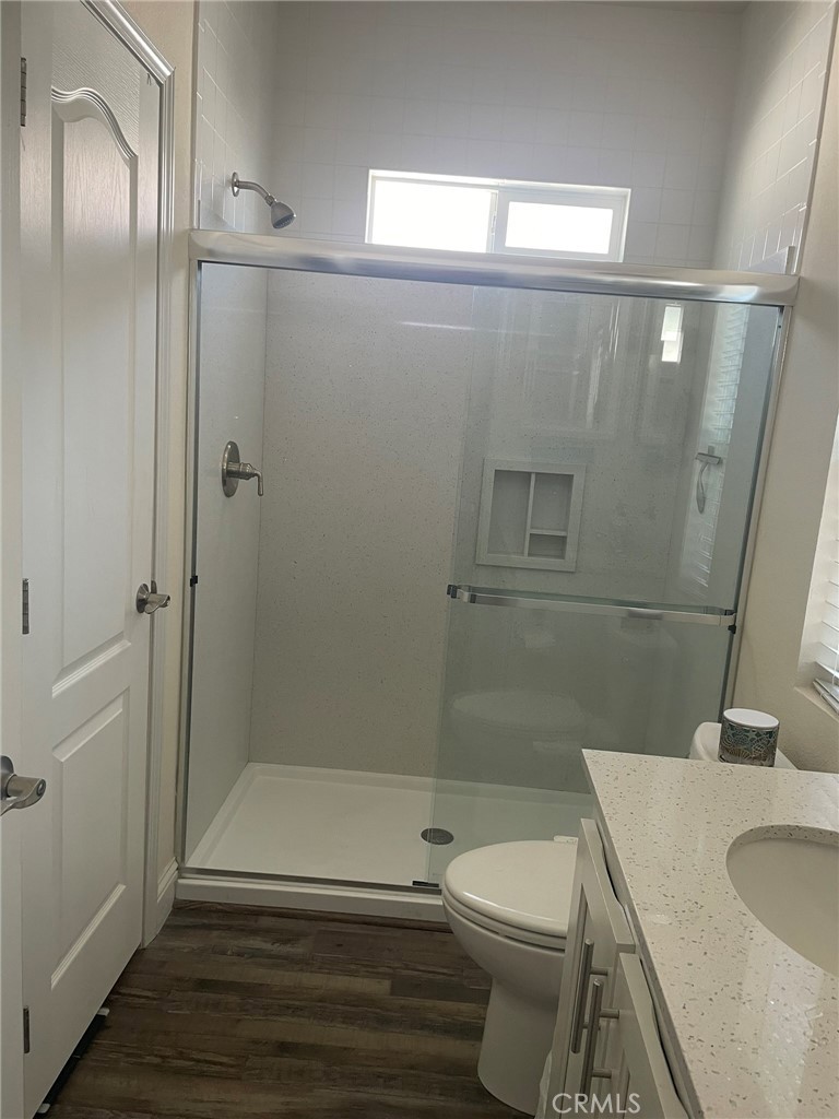 500 Atascadero Road Morro Bay, CA 93442 - Photo 27 of 45 a bathroom with a sink a toilet and shower