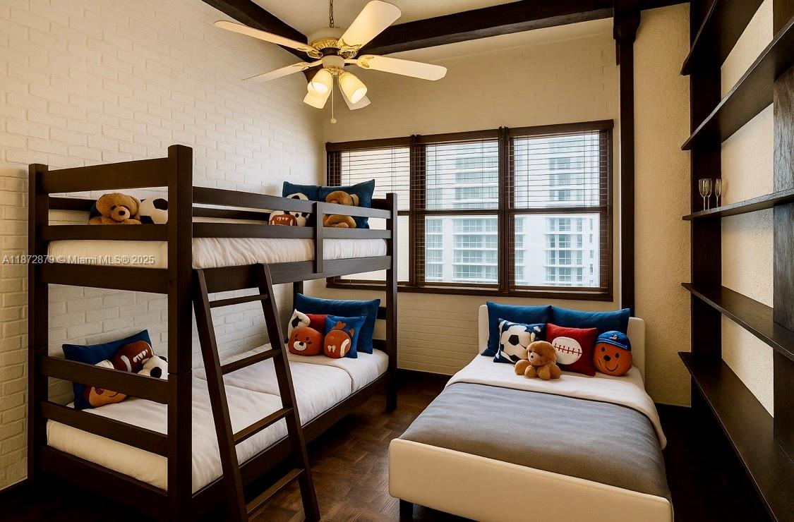 18071 Biscayne Boulevard, Unit PH04 & PH03 Aventura, FL 33160 - Photo 9 of 26 a bed room with furniture and a window