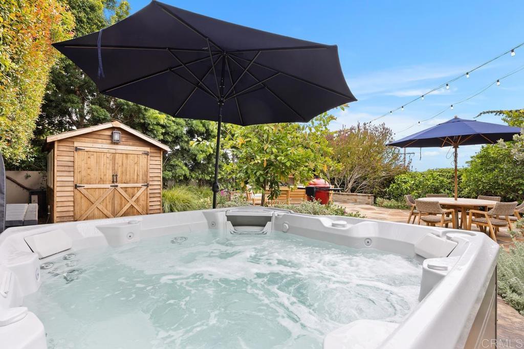 335 10th Street Del Mar, CA 92014 - Photo 25 of 27 A soak in the hot tub end of day!