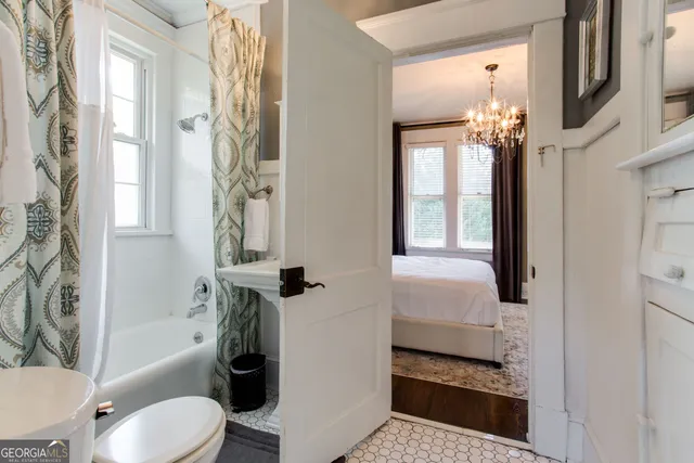 a living room with a couch