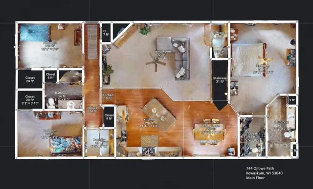 $449,900 | 744 Ojibwe Path, Kewaskum, WI 53040