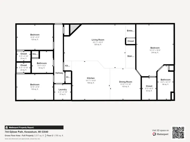 $449,900 | 744 Ojibwe Path, Kewaskum, WI 53040