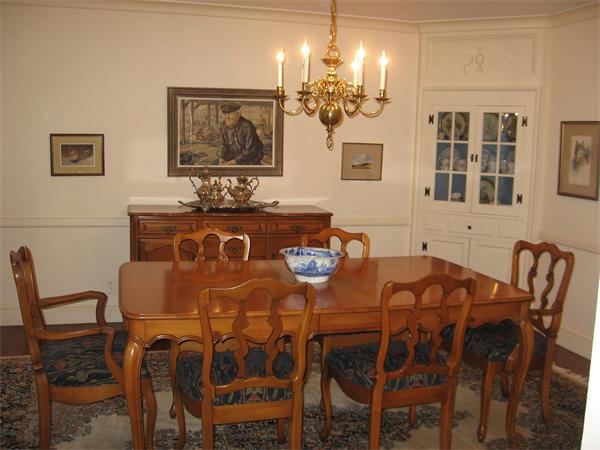 30 Beresford Road Brookline, MA 02467 - Photo 6 of 14 a view of a dining room with furniture and chandelier