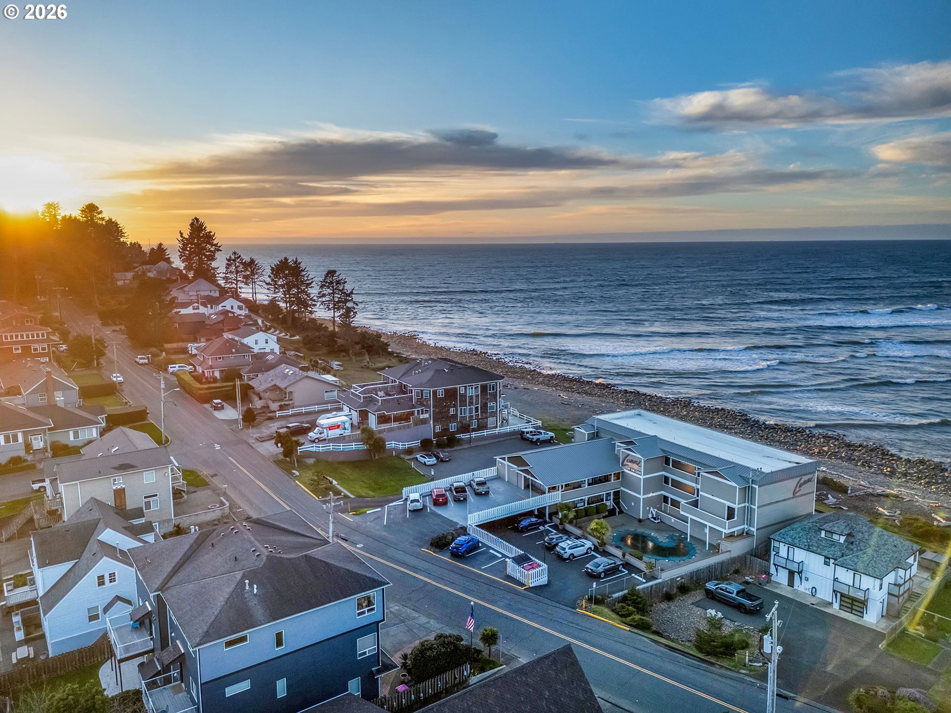 3140 Sunset Boulevard, Unit 36 Seaside, OR 97138 - Photo 33 of 41 a view of a city with ocean