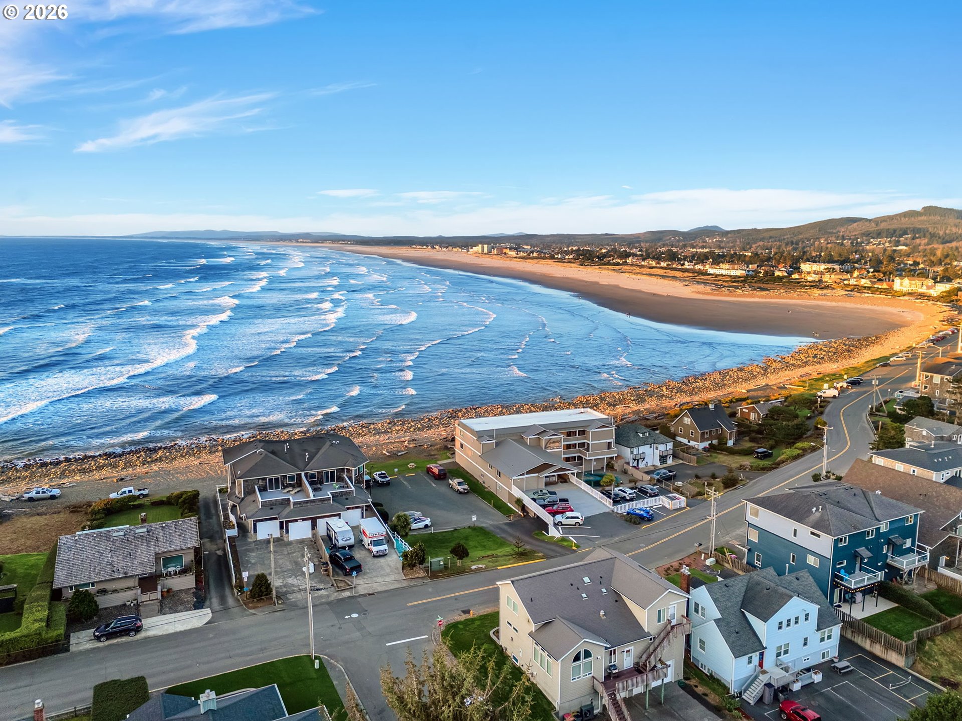 3140 Sunset Boulevard, Unit 36 Seaside, OR 97138 - Photo 34 of 41 an aerial view of residential building with outdoor space