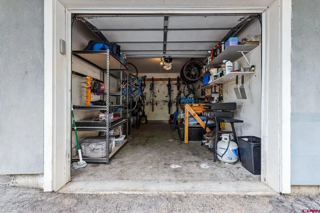 a view of a storage room with a lot of stuff