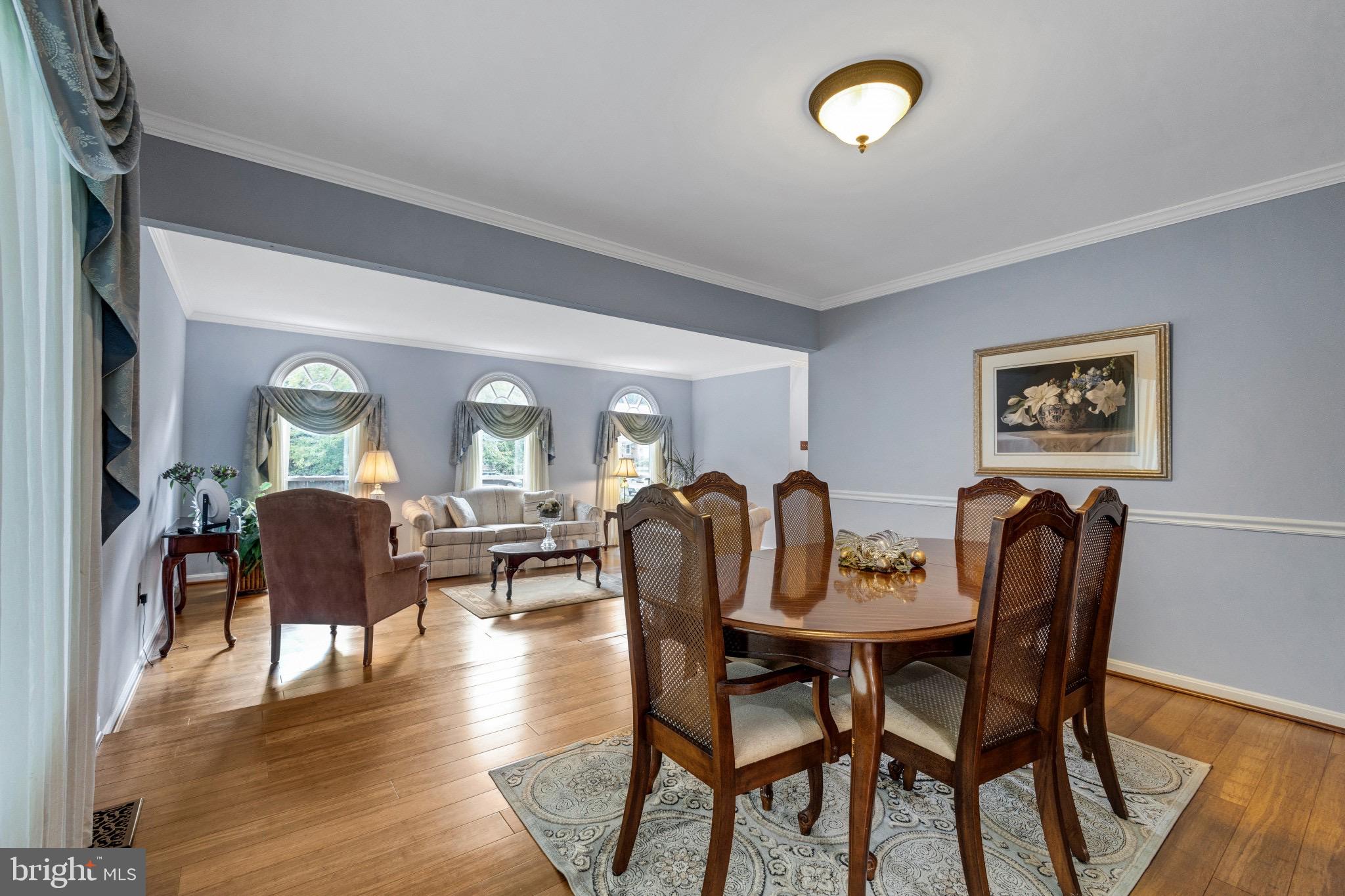 15413 Merrifields Lane Silver Spring, MD 20906 - Photo 8 of 35 Formal dining room/Living room open concept