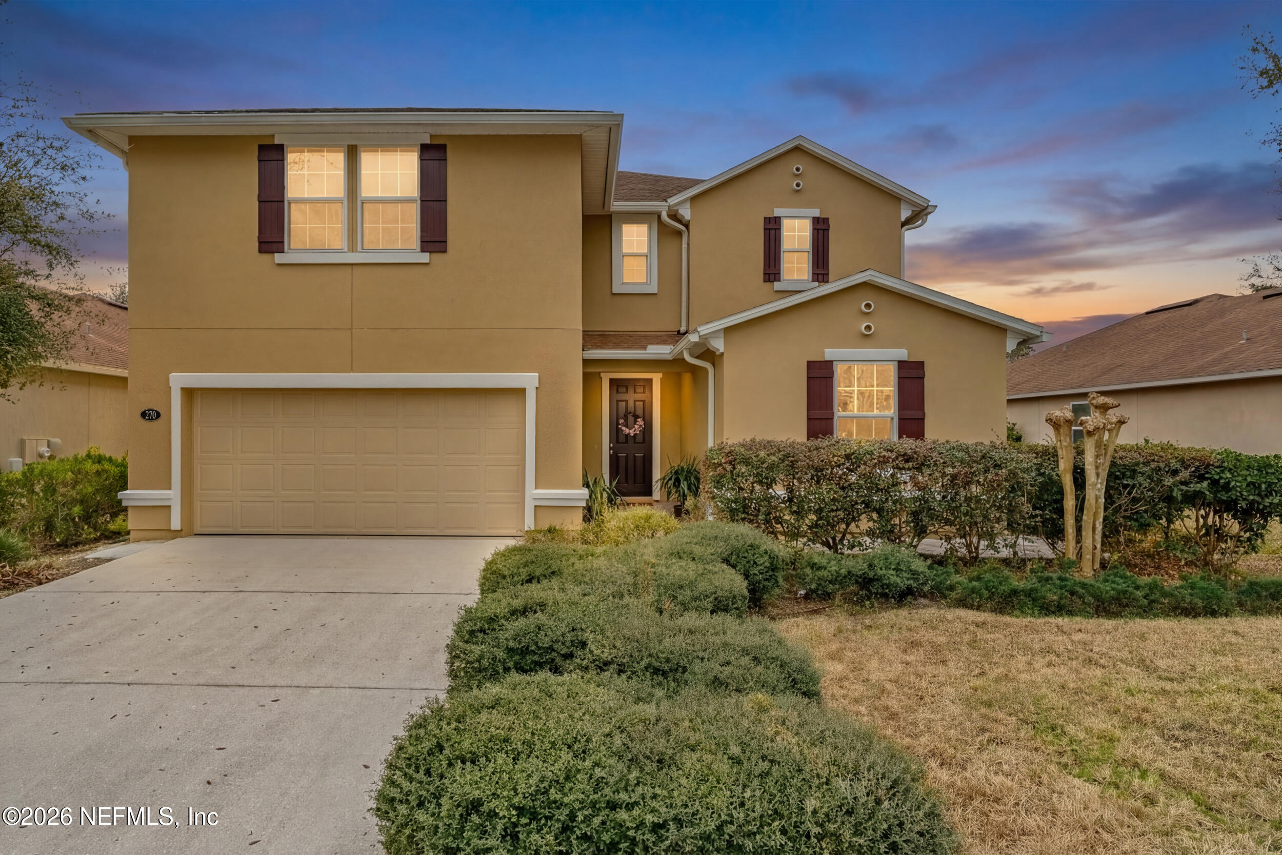 front view of a house