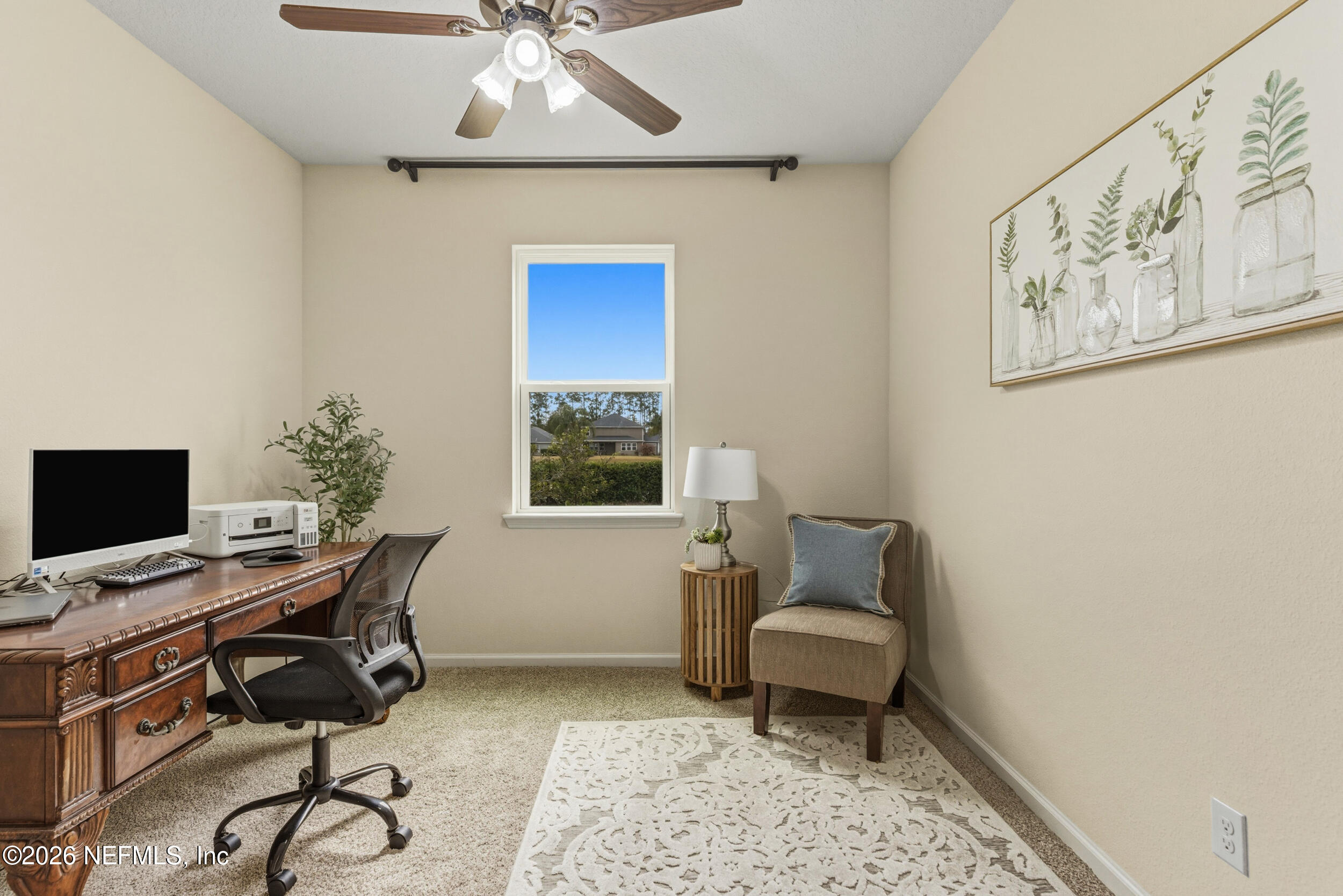 270 Carnation Street St. Johns, FL 32259 - Photo 18 of 56 a workspace with furniture and window