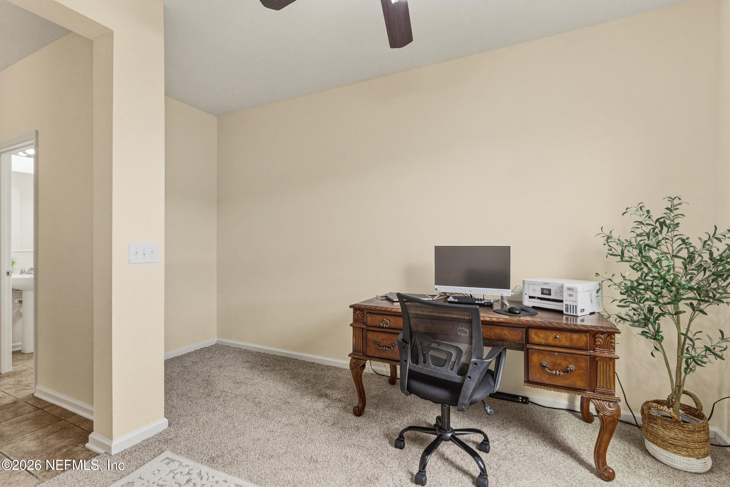 270 Carnation Street St. Johns, FL 32259 - Photo 19 of 56 a view of a workspace with furniture