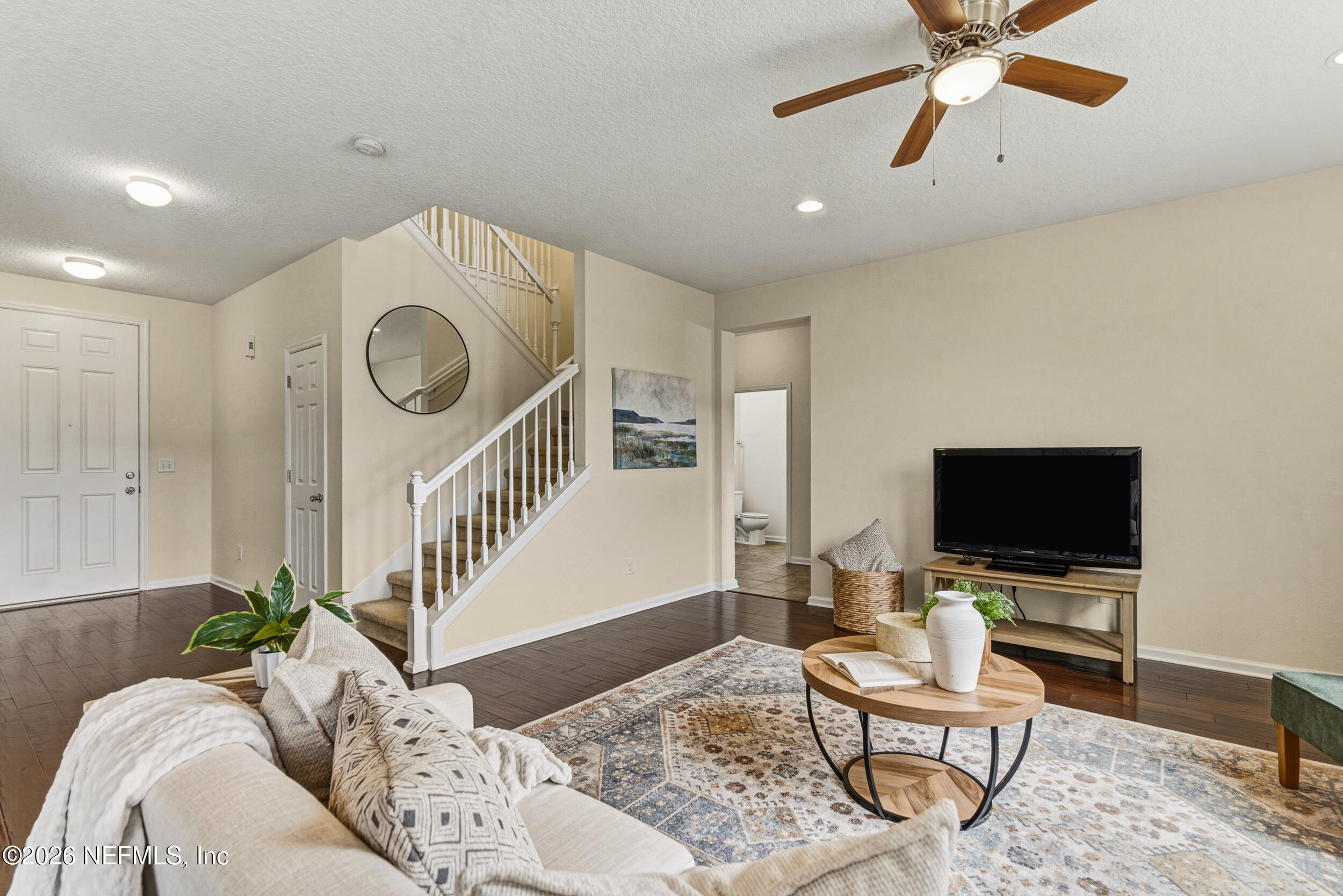 270 Carnation Street St. Johns, FL 32259 - Photo 6 of 56 a living room with furniture and a flat screen tv