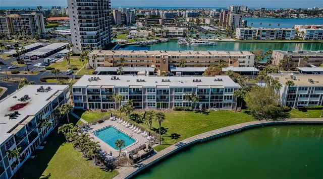 a view of a city with tall buildings
