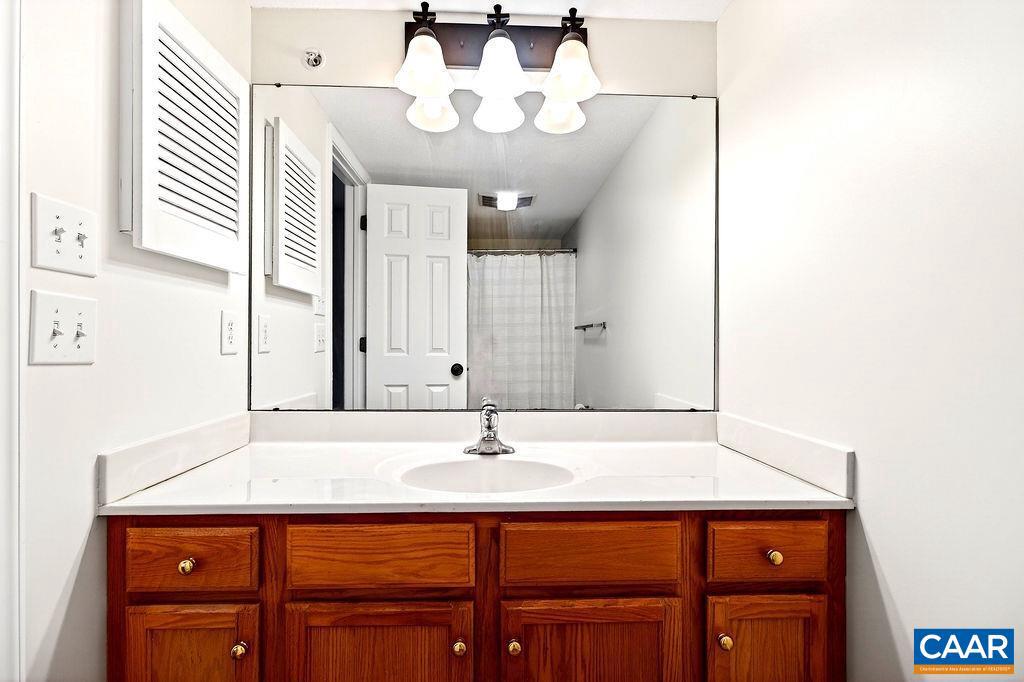 2084 Stone Ridge Wintergreen, VA 22967 - Photo 22 of 41 a bathroom with a sink and a mirror