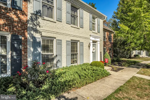 a view of a house with many windows
