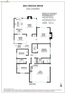 $649,000 | 804 Crocus Drive, San Leandro, CA 94578