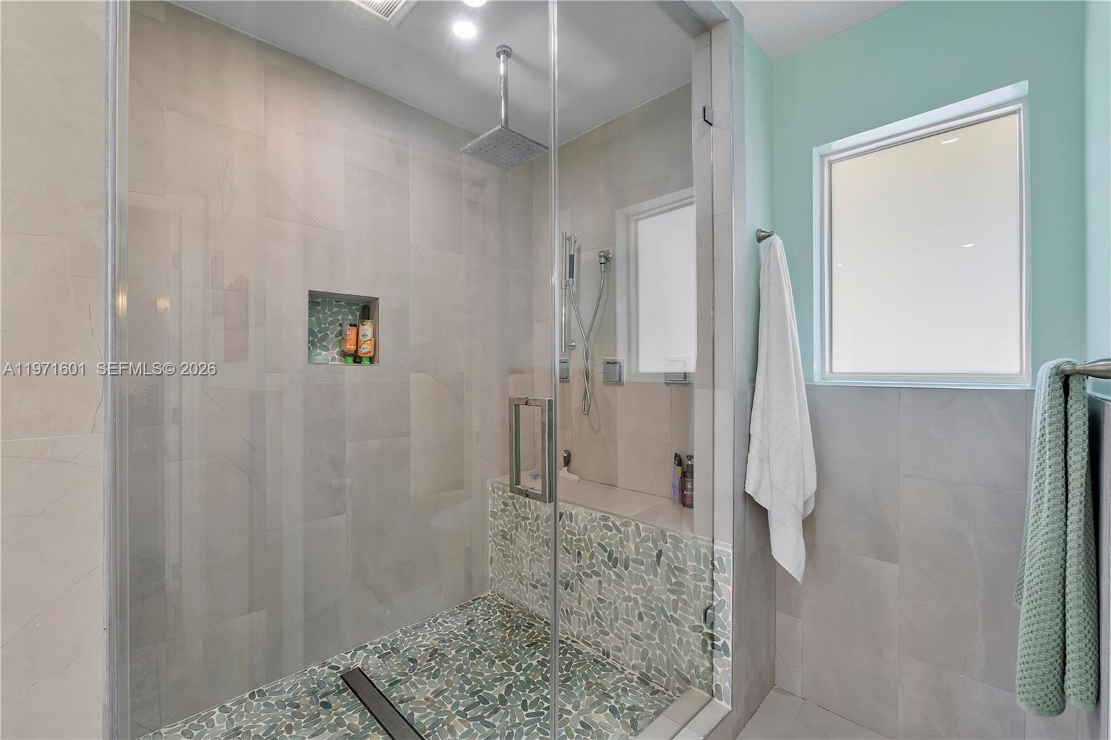 17640 Old Cutler Road Palmetto Bay, FL 33157 - Photo 34 of 56 a bathroom with a shower