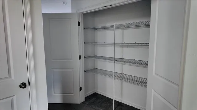a view of walk in closet