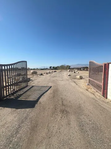 a view of terrace with ocean view